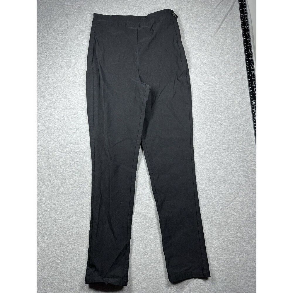 ModCloth Womens Trouser Pants Size Small Black ‎ Side Zip Button